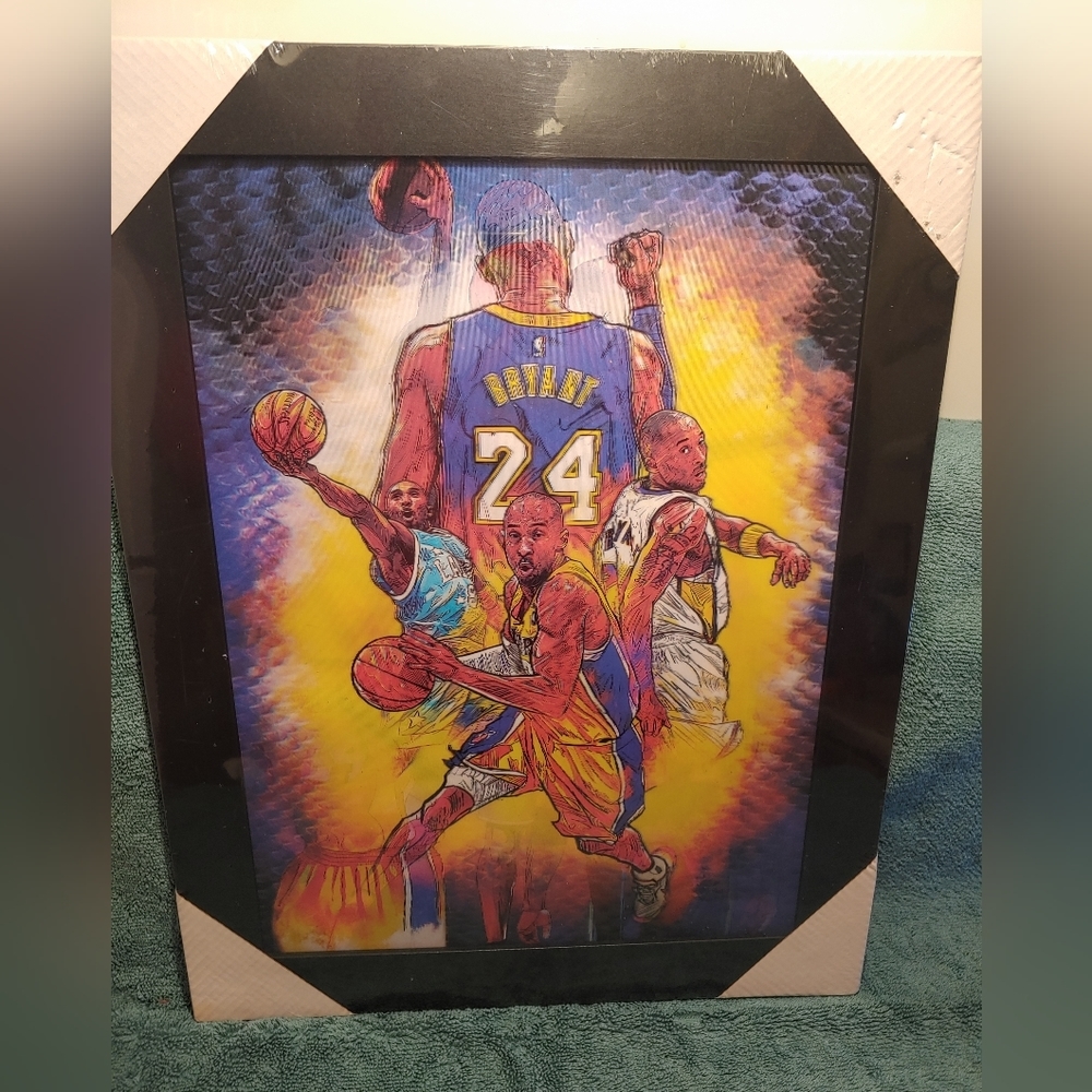 Kobe Bryant 3D Hologram Picture